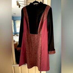 1960s mod gogo dress vintage authentic costume dress from Europe L xl 14 16